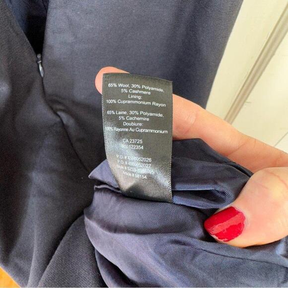 Aritzia Babaton Suzanne Cashmere Wool Midi Dress - Picture 12 of 12